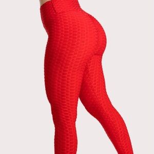 Ovahia XL Red Leggings